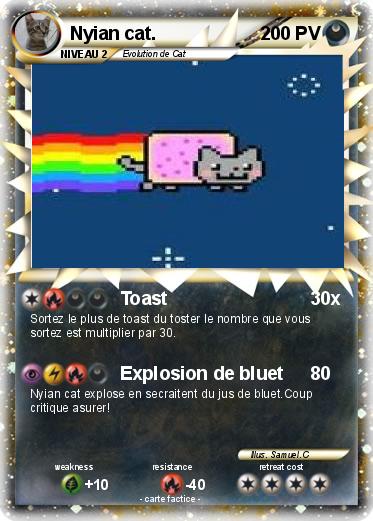 Pokemon Nyian cat.