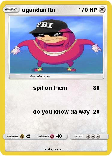 Pokemon ugandan fbi