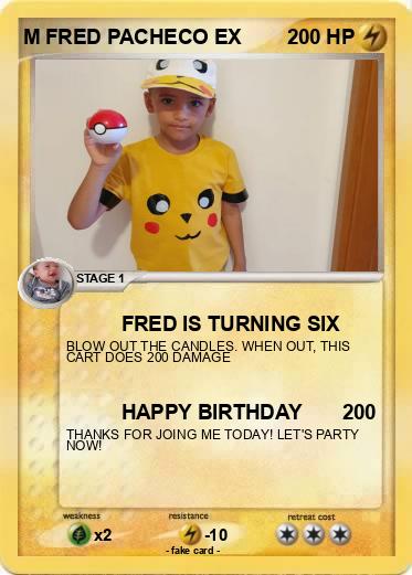 Pokemon M FRED PACHECO EX