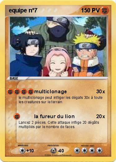 Pokemon equipe n°7