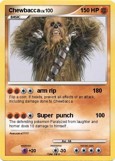 Pokemon Chewbacca