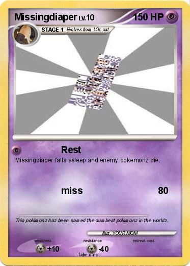 Pokemon Missingdiaper