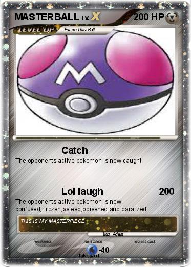 Pokemon MASTERBALL