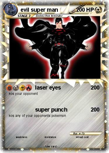 Pokemon evil super man