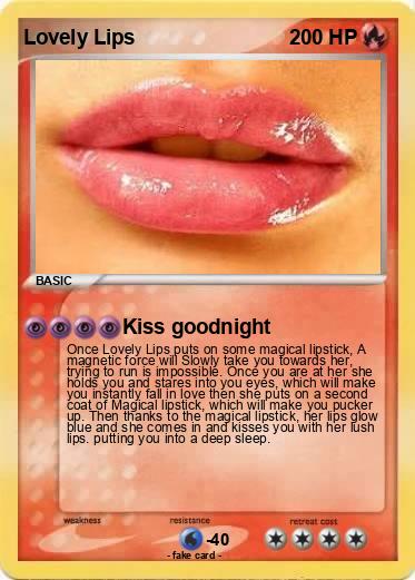 Pokemon Lovely Lips