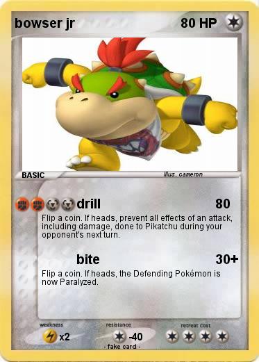 Pokemon bowser jr