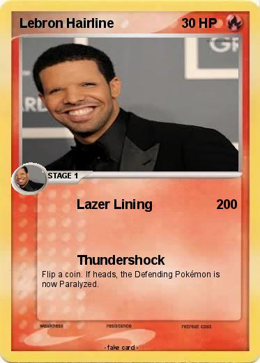 Pokemon Lebron Hairline