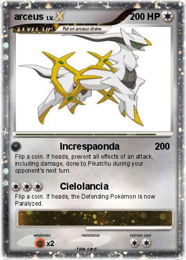 Pokemon arceus