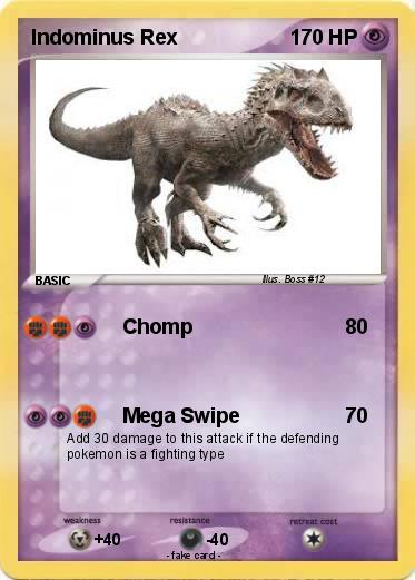Pokemon Indominus Rex