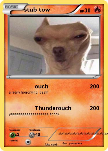Pokemon stub tow
