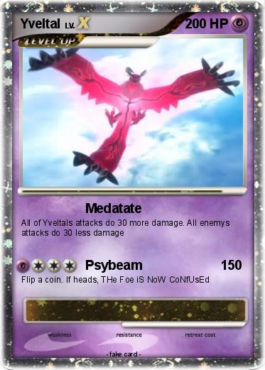 Pokemon Yveltal