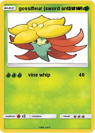 Pokemon gossifleur (sword and shield)