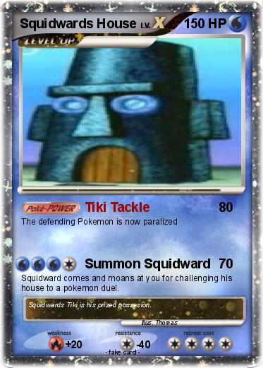 Pokemon Squidwards House