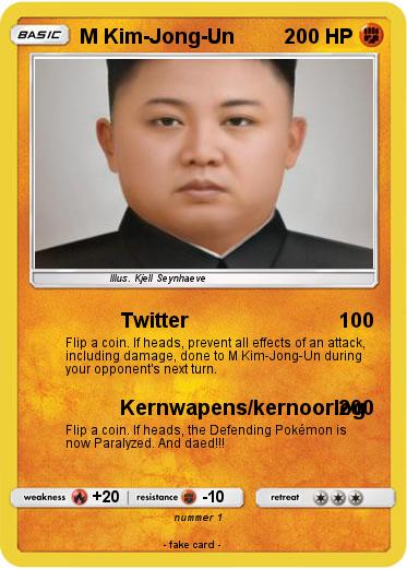 Pokemon M Kim-Jong-Un