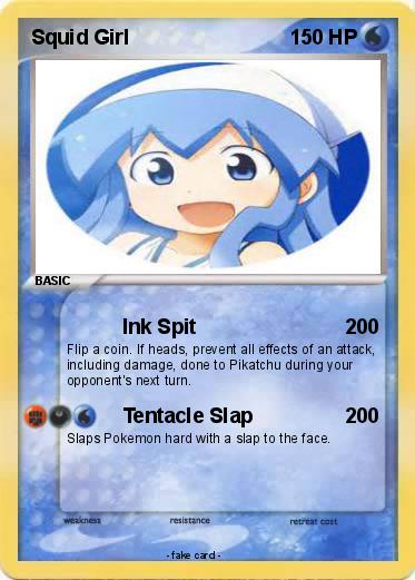 Pokemon Squid Girl