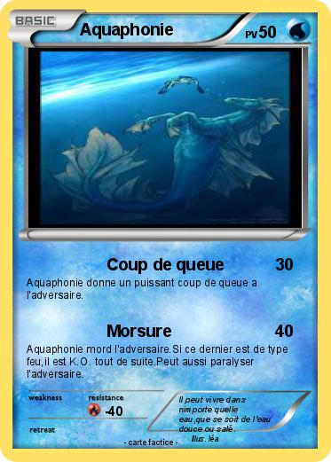 Pokemon Aquaphonie