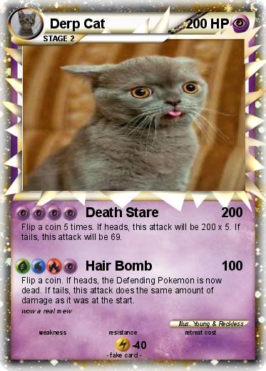 Pokemon Derp Cat