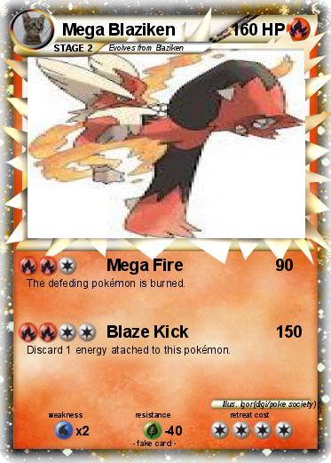 Pokemon Mega Blaziken