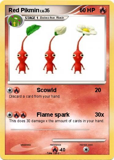Pokemon Red Pikmin