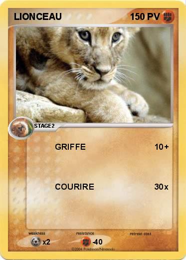 Pokemon LIONCEAU