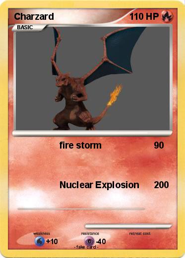 Pokemon Charzard