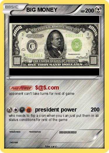 Pokemon BIG MONEY