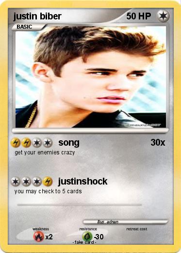 Pokemon justin biber