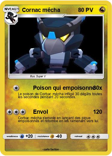 Pokemon Cornac mécha
