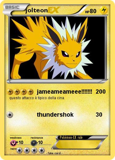 Pokemon jolteon