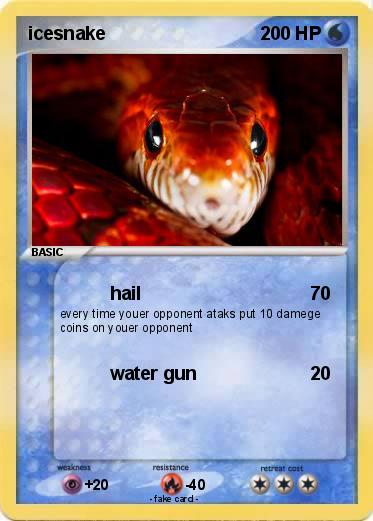 Pokemon icesnake