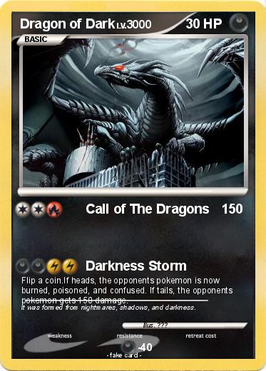 Pokemon Dragon of Dark