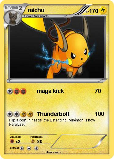 Pokemon raichu