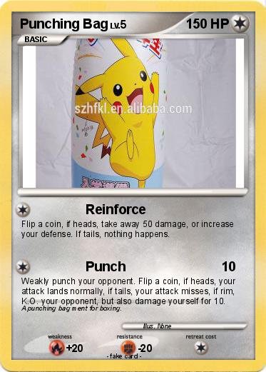 Pokemon Punching Bag
