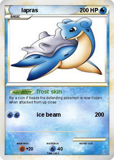 Pokemon lapras