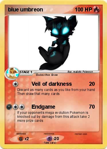 Pokemon blue umbreon