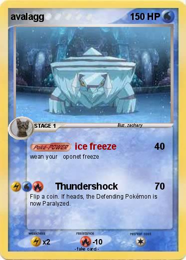 Pokemon avalagg