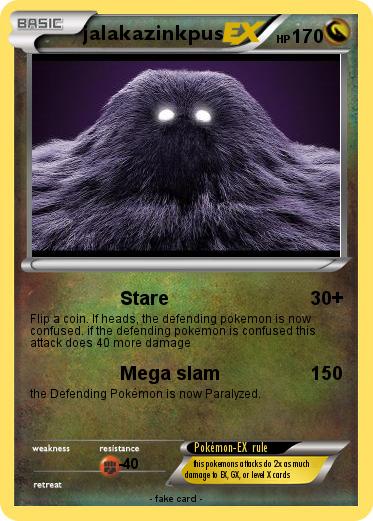 Pokemon jalakazinkpus