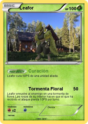 Pokemon Leafor