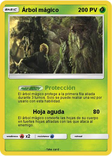 Pokemon Árbol mágico
