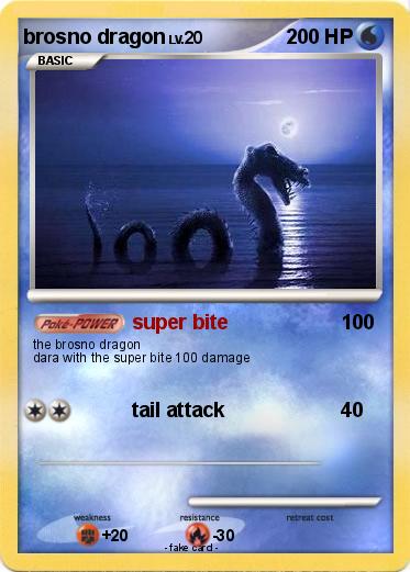 Pokemon brosno dragon