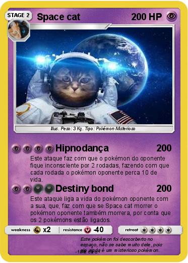 Pokemon Space cat