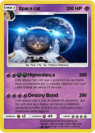 Pokemon Space cat