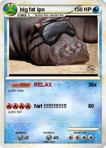 Pokemon big fat ipo