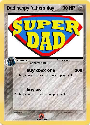 Download Pokémon Dad happy fathers day - buy xbox one - My Pokemon Card