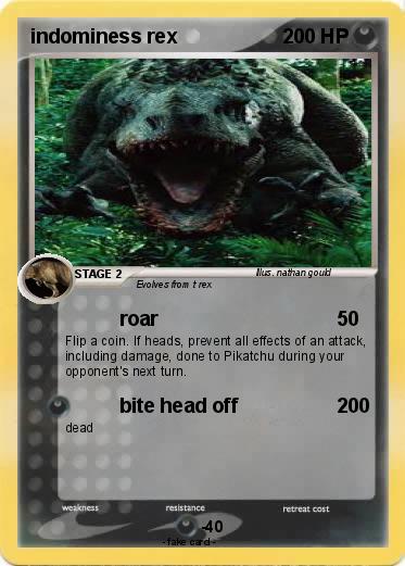 Pokemon indominess rex