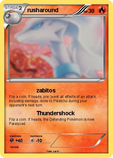 Pokemon rusharound