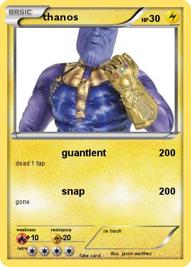 Pokemon thanos