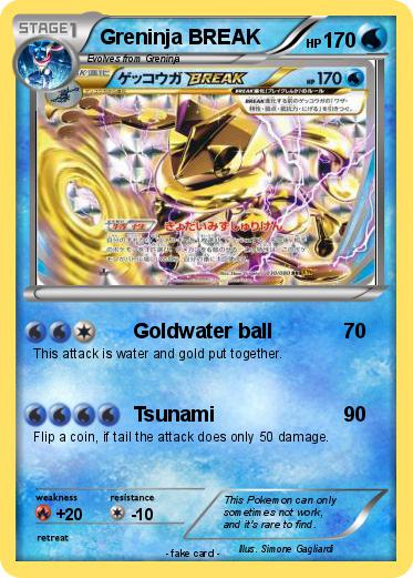 Pokemon Greninja BREAK