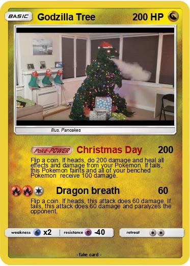 Pokemon Godzilla Tree