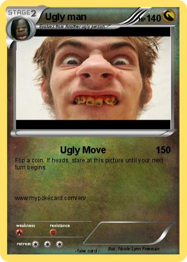 Pokemon Ugly man